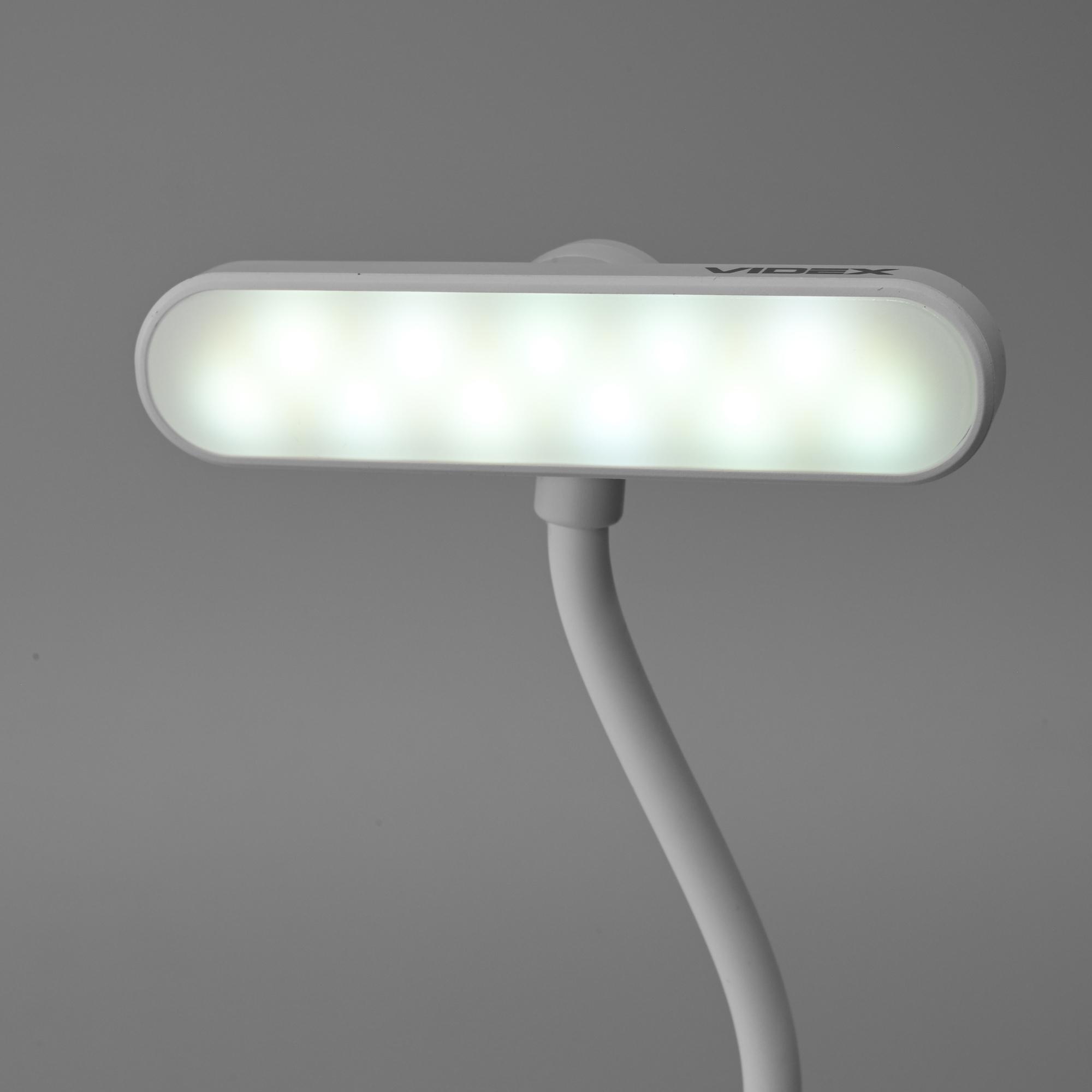 LED Світильник акумуляторний для читання VIDEX VL-NL134W White — фото 21 з 25