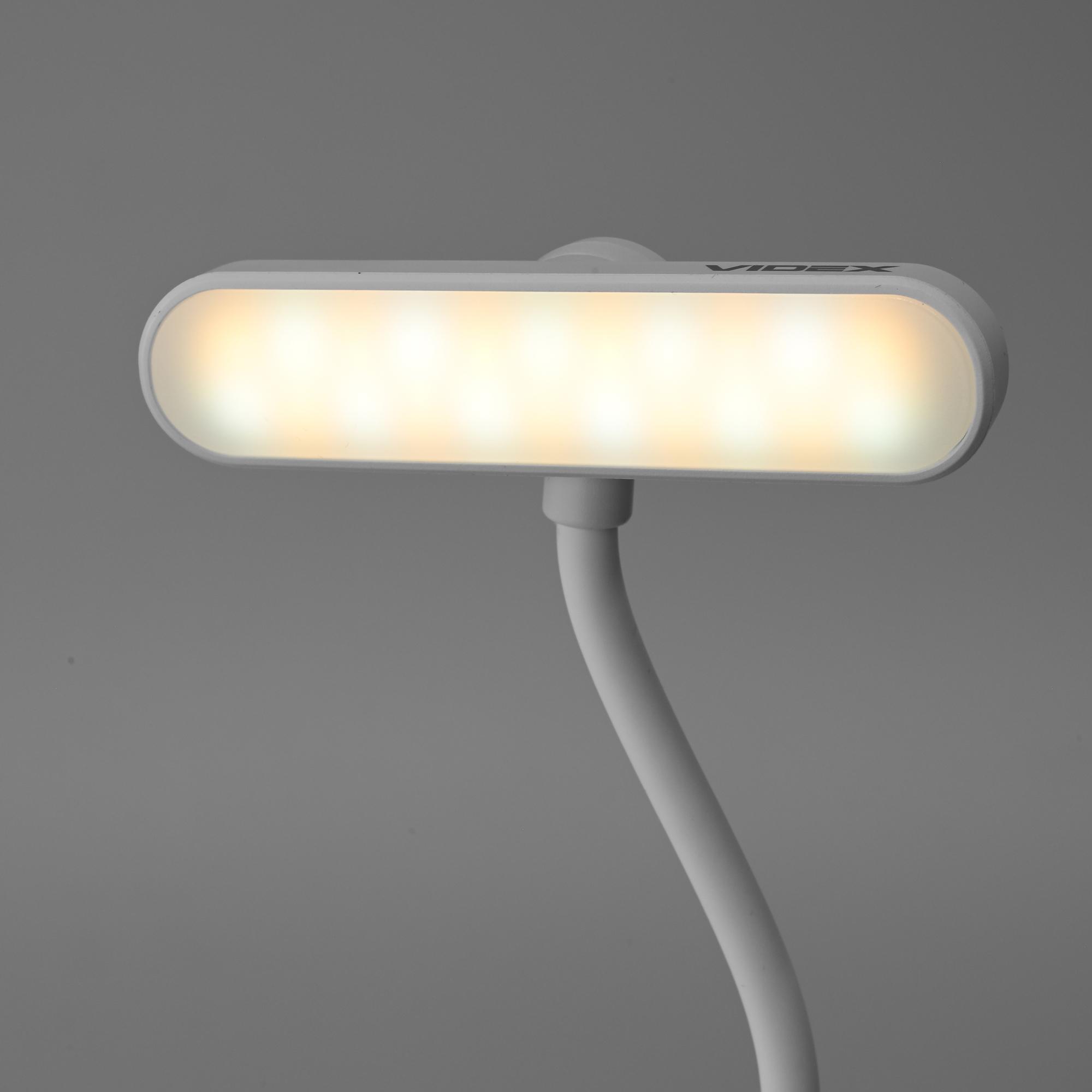 LED Світильник акумуляторний для читання VIDEX VL-NL134W White — фото 22 з 25