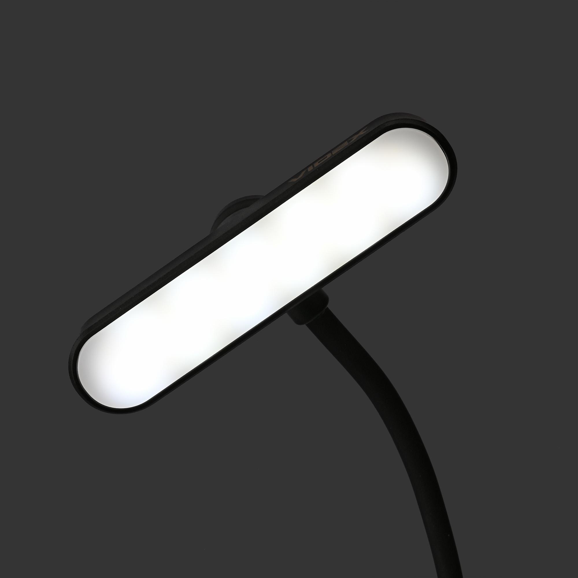 LED Світильник акумуляторний для читання VIDEX VL-NL134B Black — фото 19 з 23