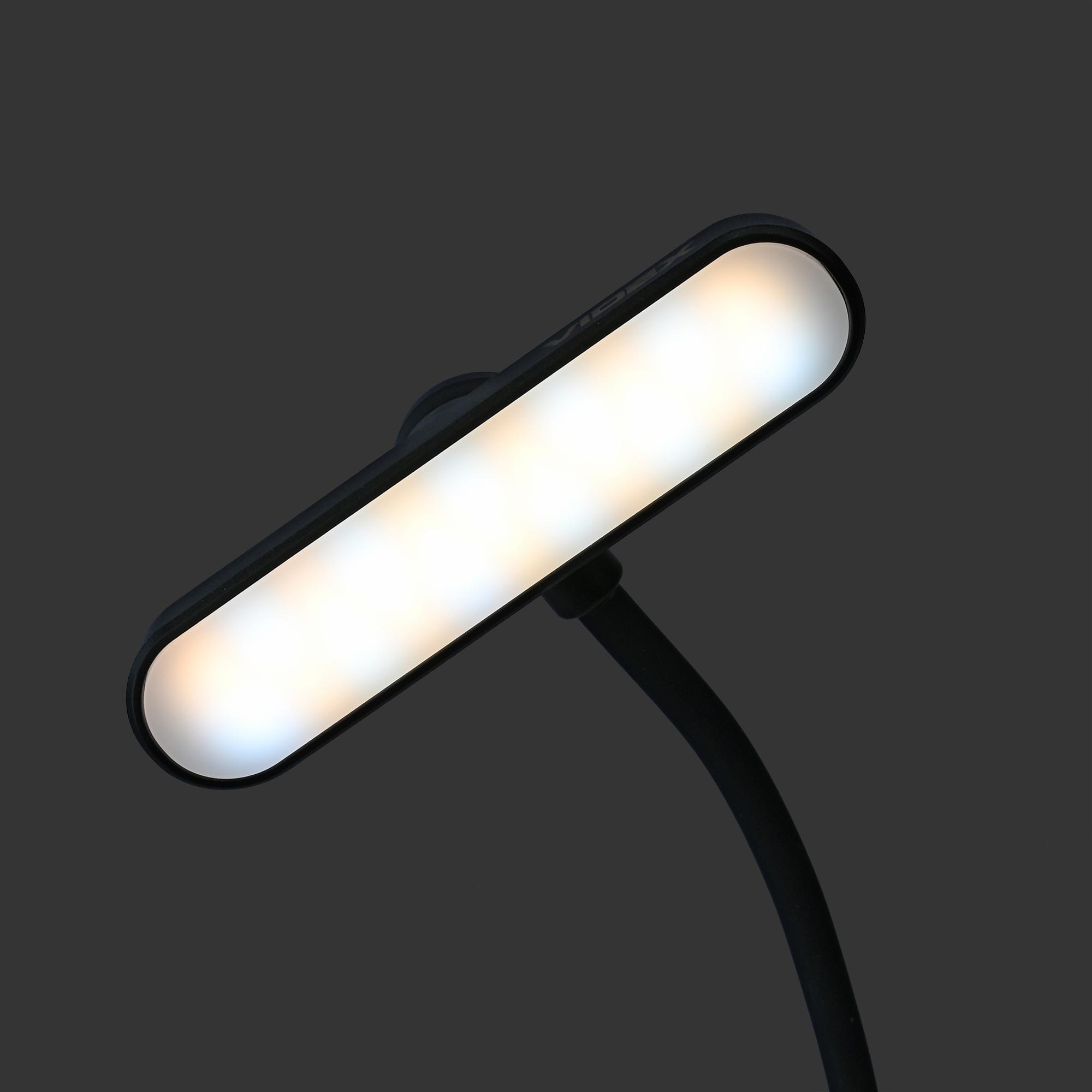 LED Світильник акумуляторний для читання VIDEX VL-NL134B Black — фото 20 з 23
