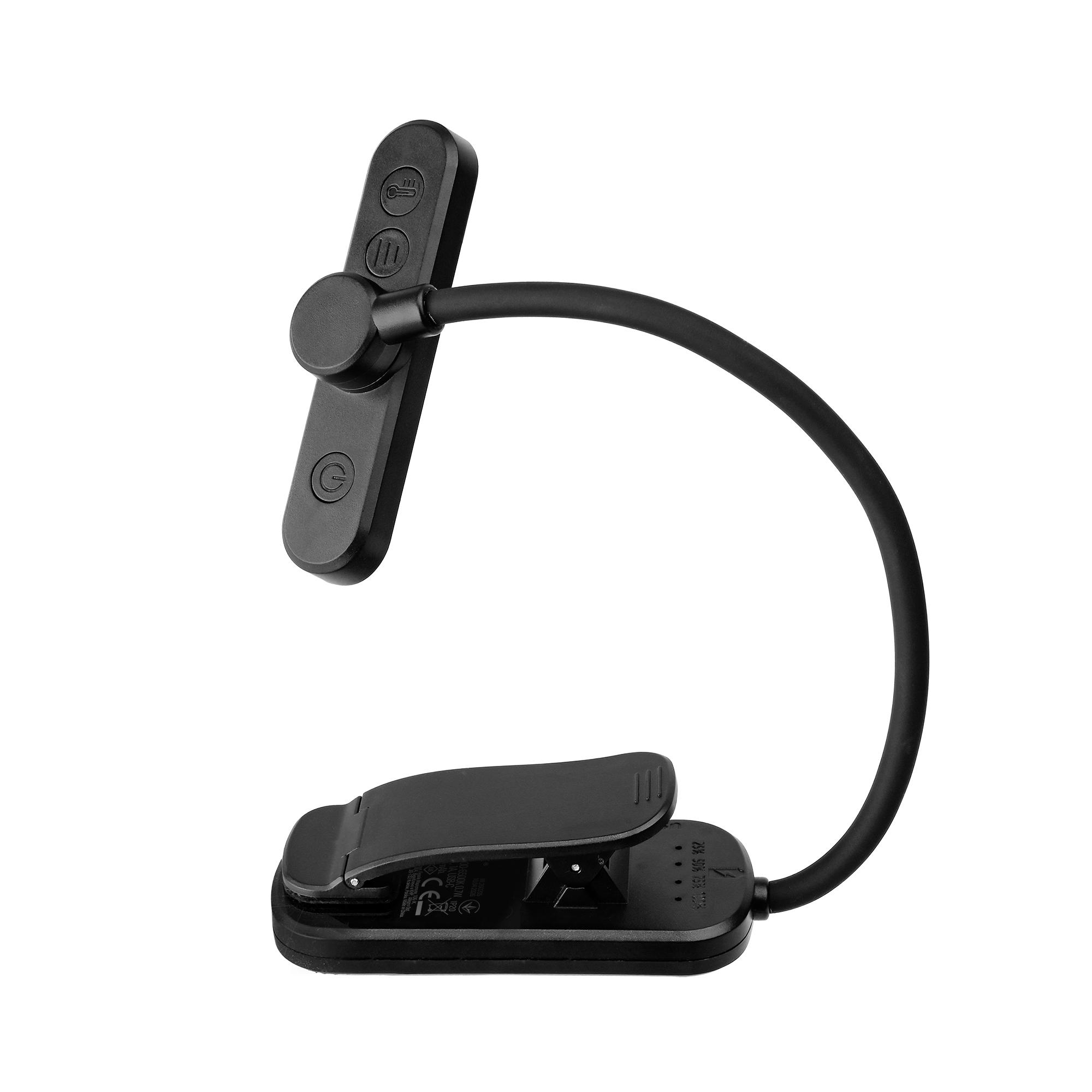 LED Світильник акумуляторний для читання VIDEX VL-NL134B Black — фото 5 з 23