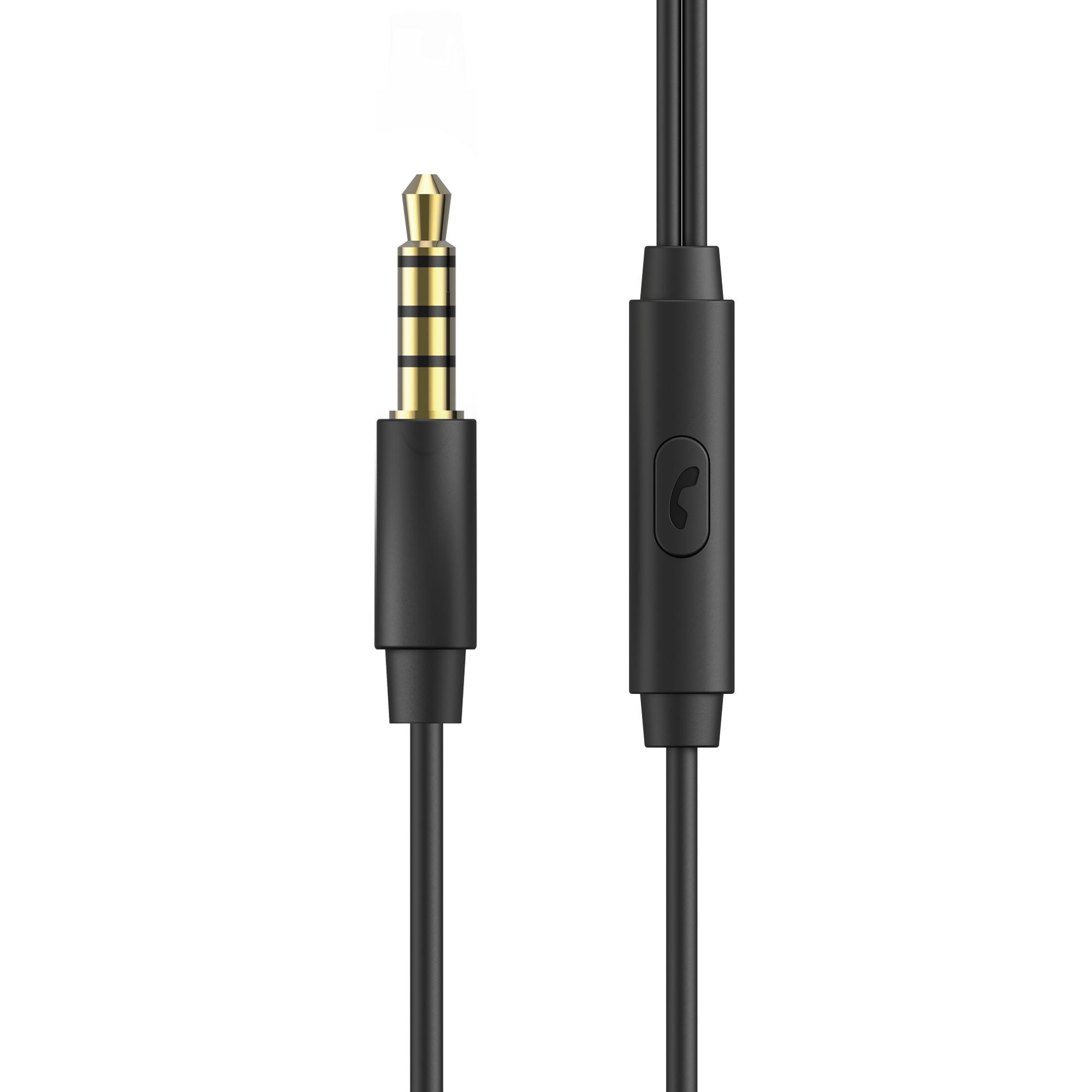 Вакуумні навушники з мікрофоном HAVIT HV-E306P Black — фото 7 з 10