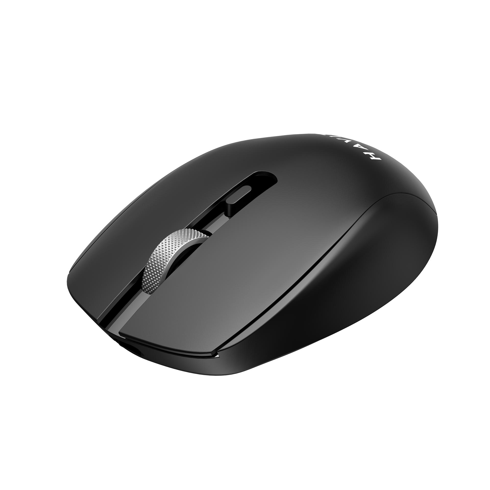 Бездротова миша дворежимна HAVIT MS51WB Black (2.4GHz + BT) — фото 5 з 6