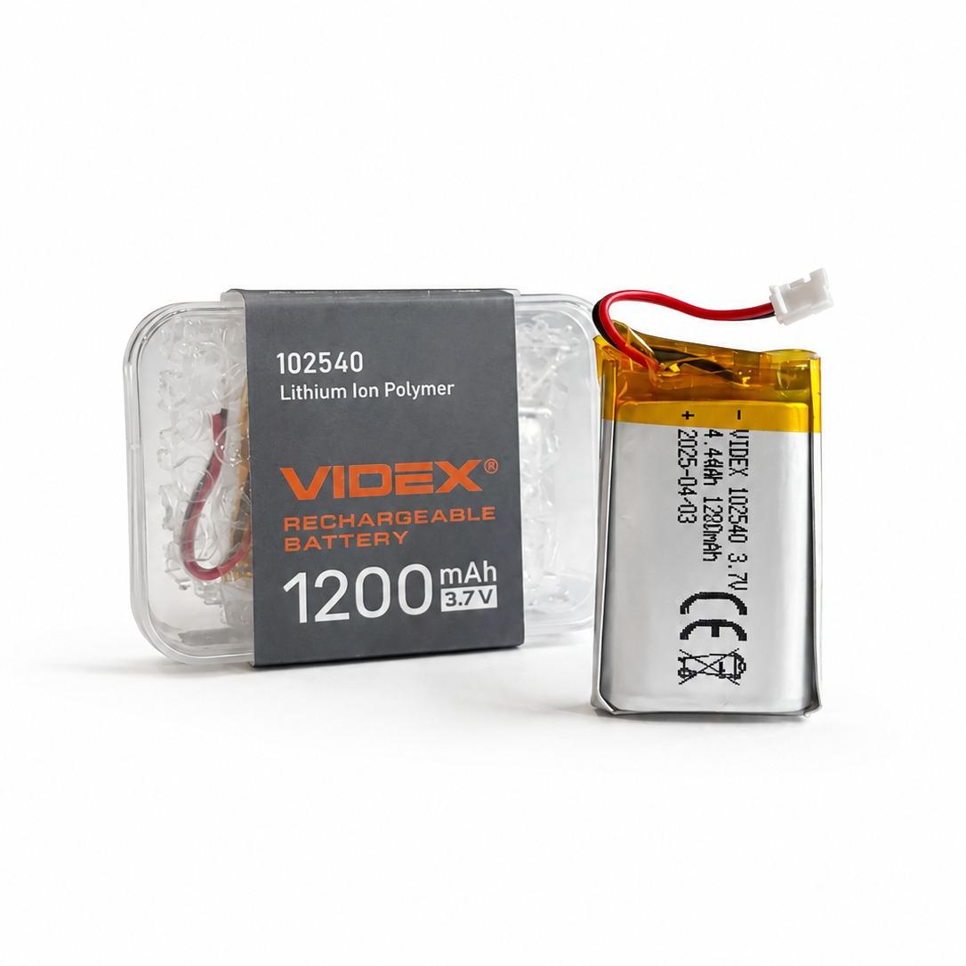 Акумулятор VIDEX Li-pol VLF-B102540-12 1200mAh 1шт — фото 1 з 8