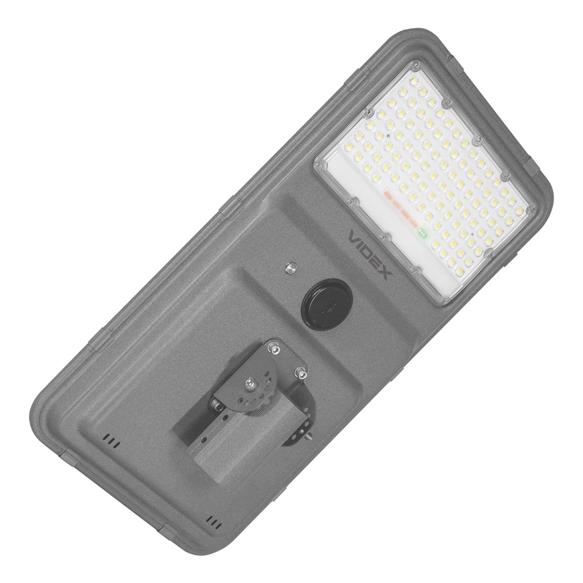 LED ліхтар вуличний автономний VIDEX 3800Lm 5000K (VL-SLSO-092-S) — фото 5 з 17