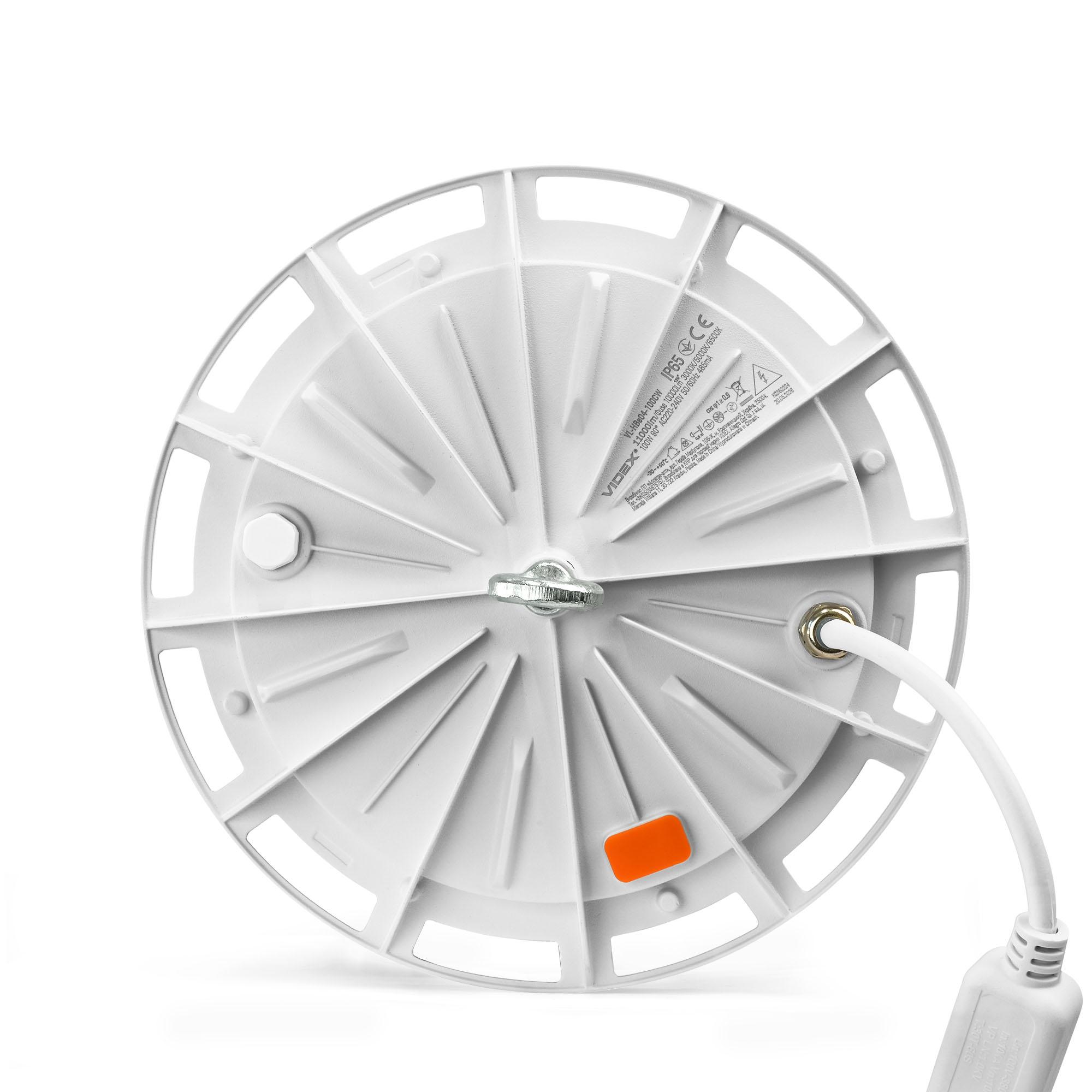 LED світильник висотний VIDEX HBe04 100W 3000-5000-6500K 230V White — фото 7 з 14