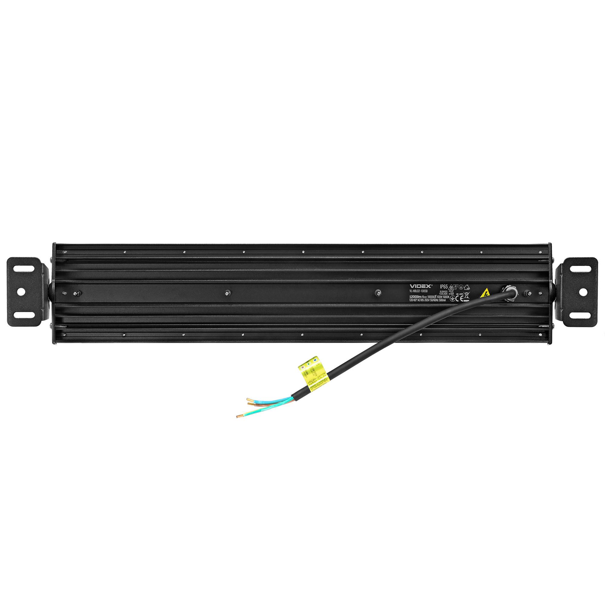 LED світильник висотний лінійний VIDEX HBL02 100W 5000K 230V — фото 4 з 14