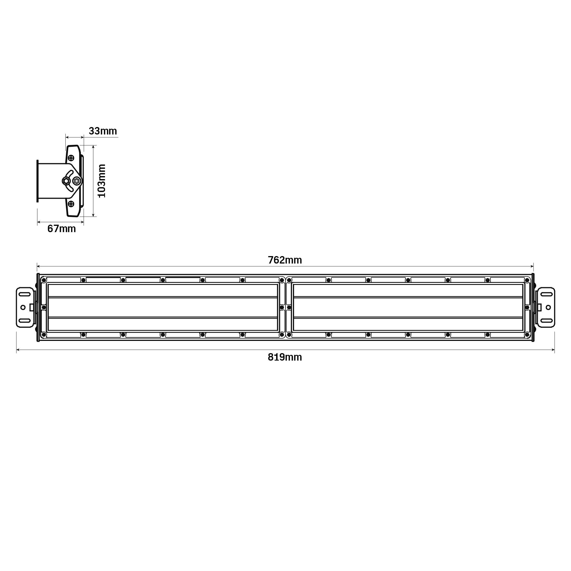 LED світильник висотний лінійний VIDEX HBL02 150W 5000K 230V — фото 3 з 3