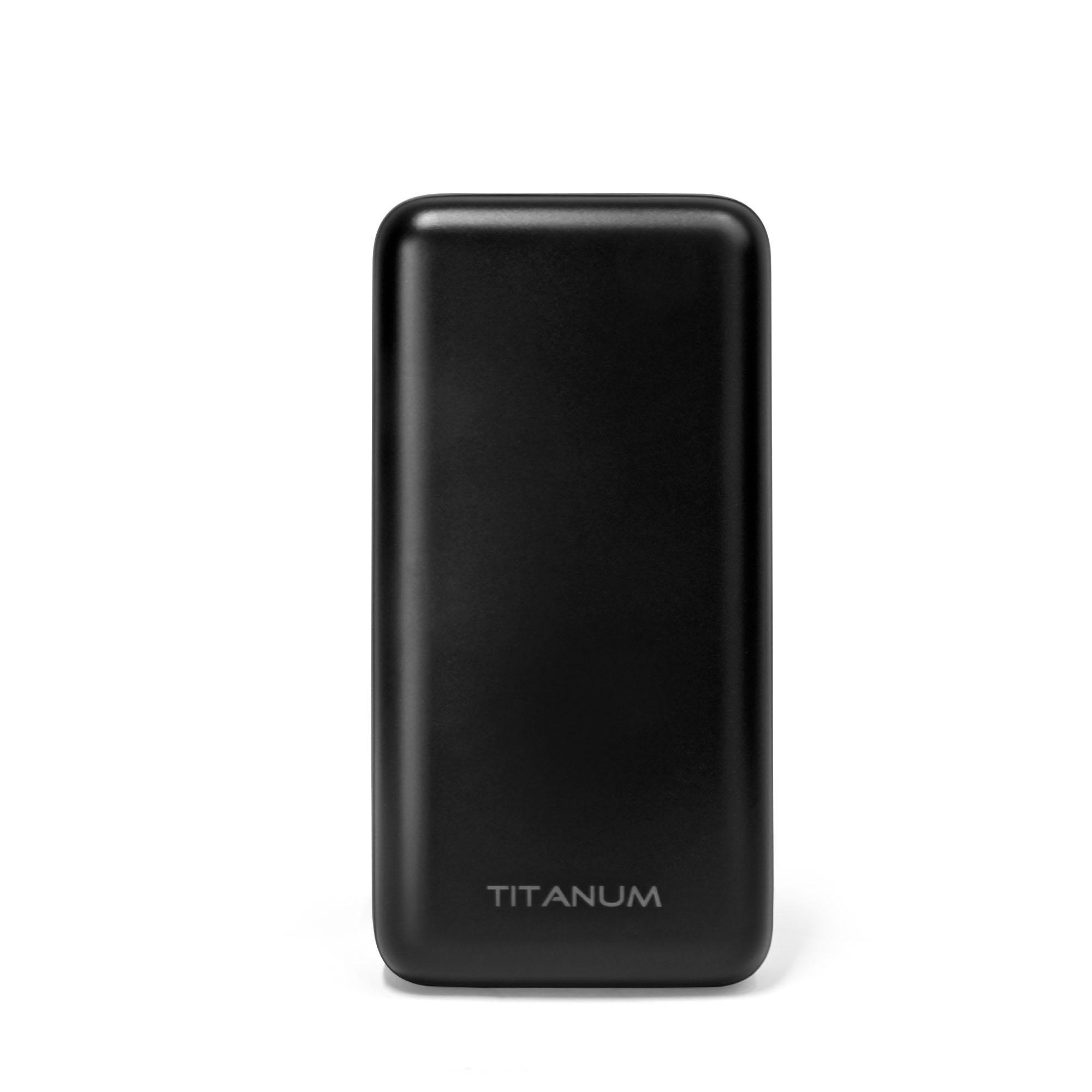 Павербанк 20000mAh TITANUM WCS20 PD45W Black — фото 3 з 13