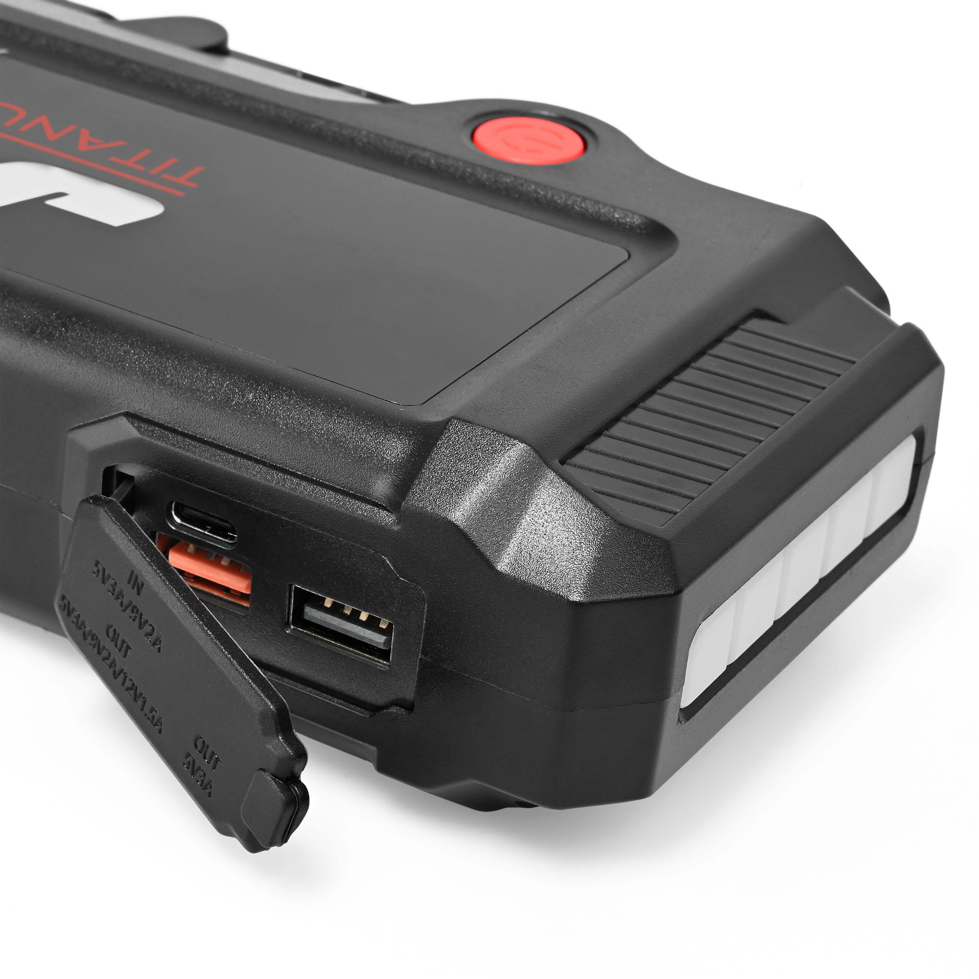 Пускозарядний пристрій 3в1 TITANUM JS019 2000A 10000mAh — фото 8 з 17
