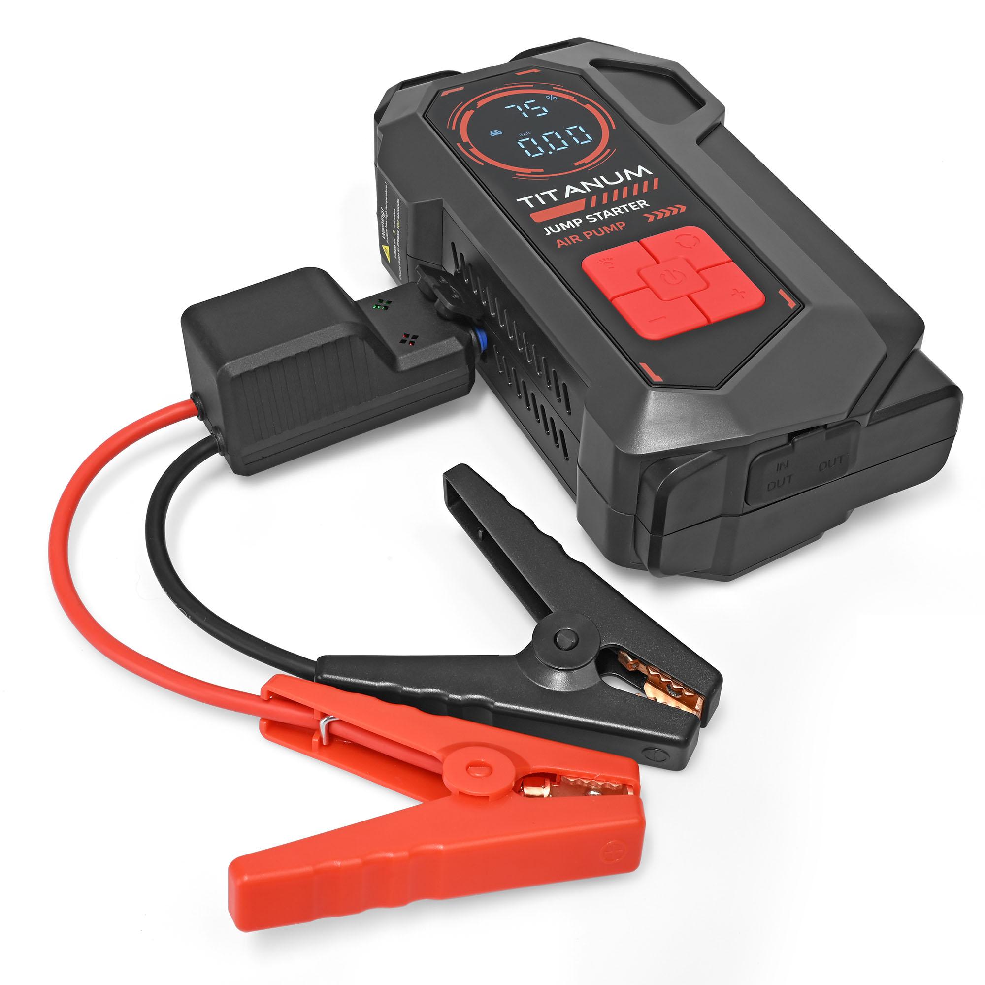 Пускозарядний пристрій 4в1 TITANUM JSQ18 2000A 10000mAh — фото 12 з 20