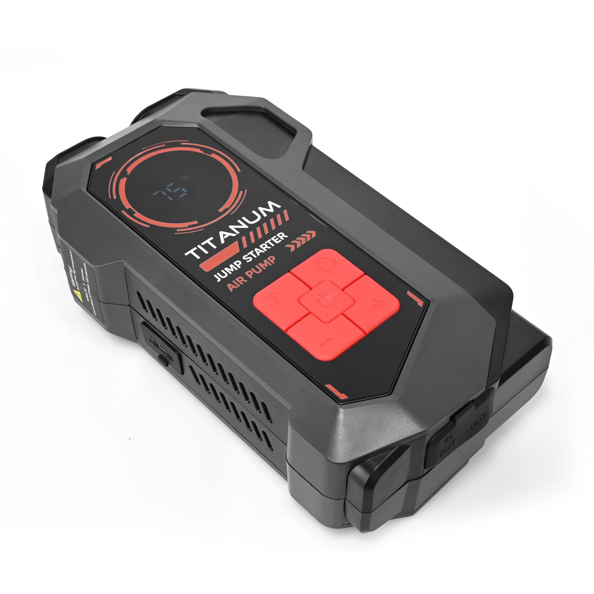 Пускозарядний пристрій 4в1 TITANUM JSQ18 2000A 10000mAh — фото 5 з 20