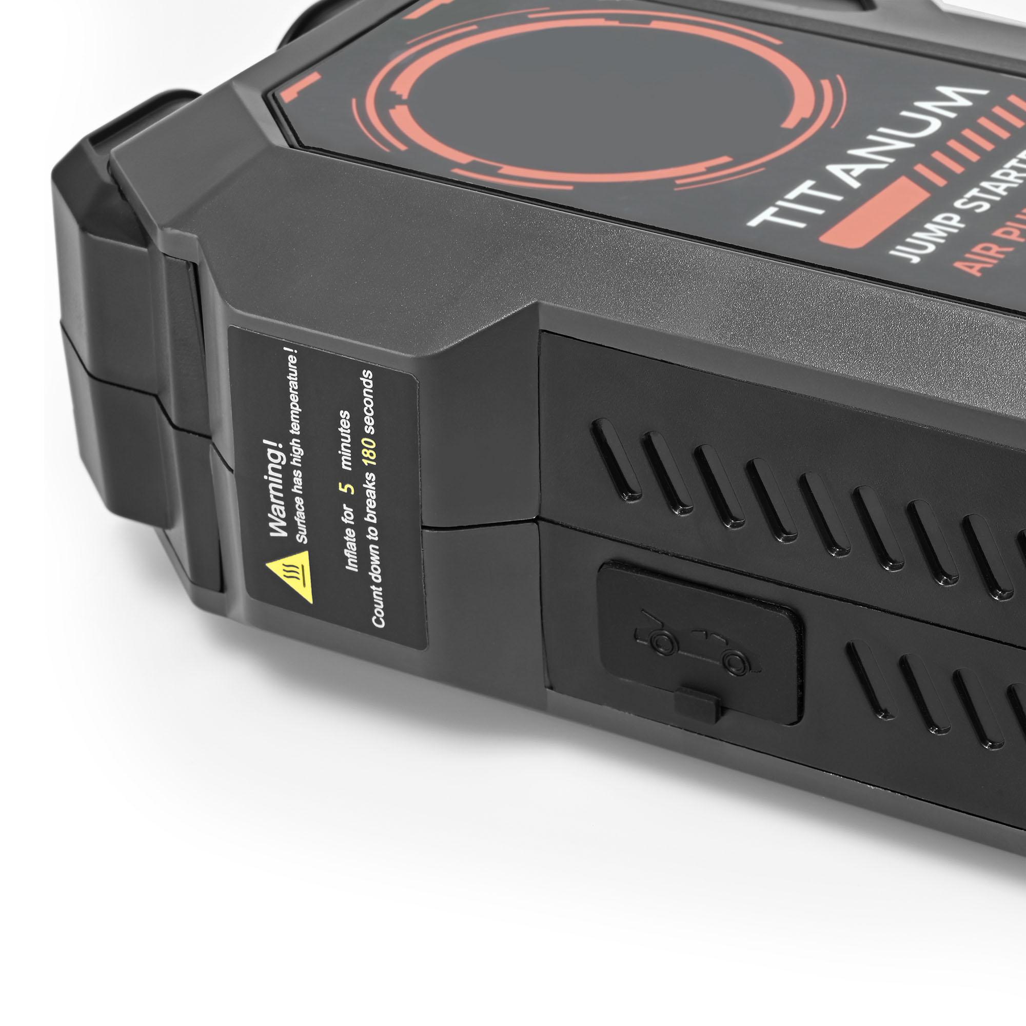 Пускозарядний пристрій 4в1 TITANUM JSQ18 2000A 10000mAh — фото 9 з 20
