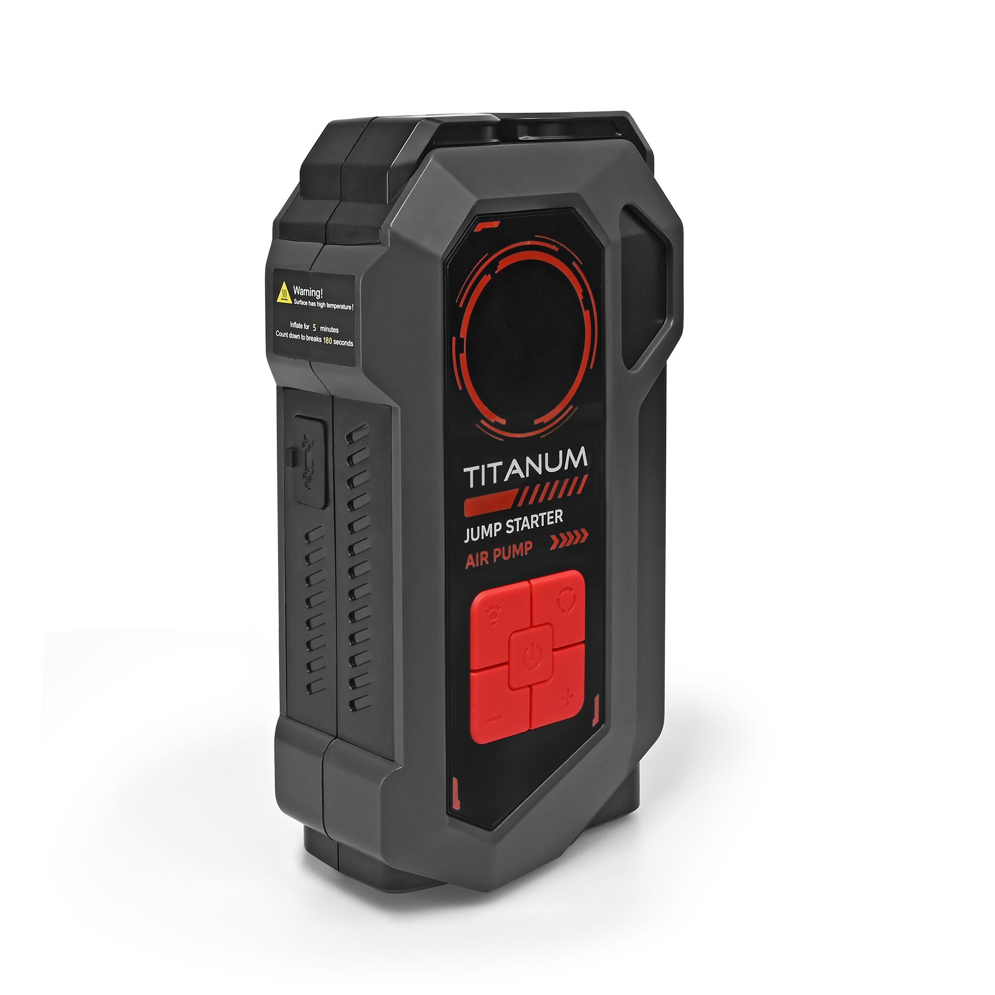 Пускозарядний пристрій 4в1 TITANUM JSQ18 2000A 10000mAh — фото 4 з 20