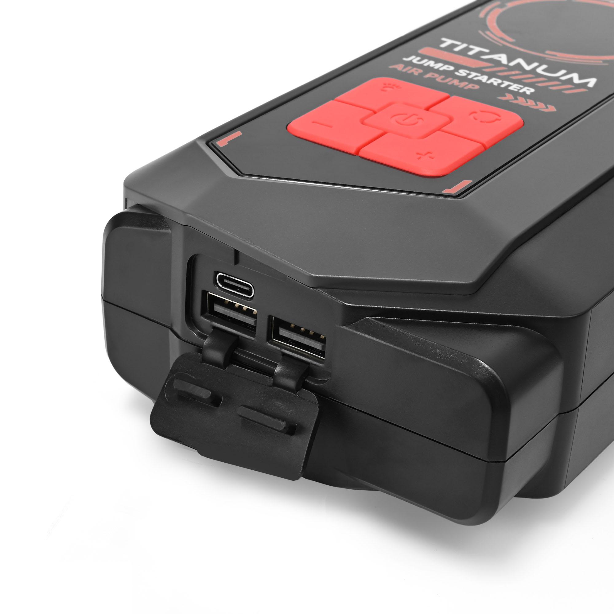 Пускозарядний пристрій 4в1 TITANUM JSQ18 2000A 10000mAh — фото 8 з 20