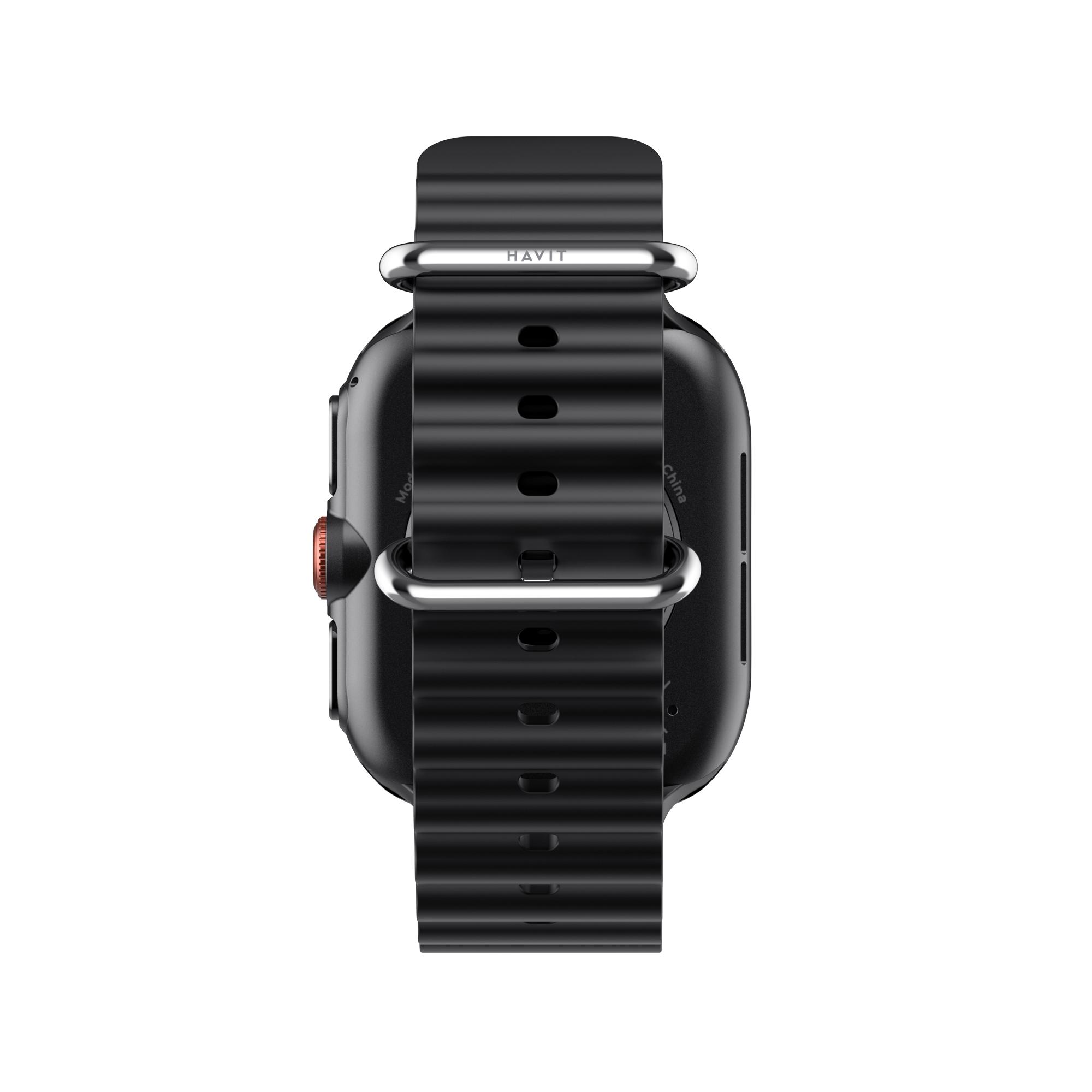 Cмарт годинник HAVIT M9068 IP68 Bluetooth Call Black — фото 5 з 5