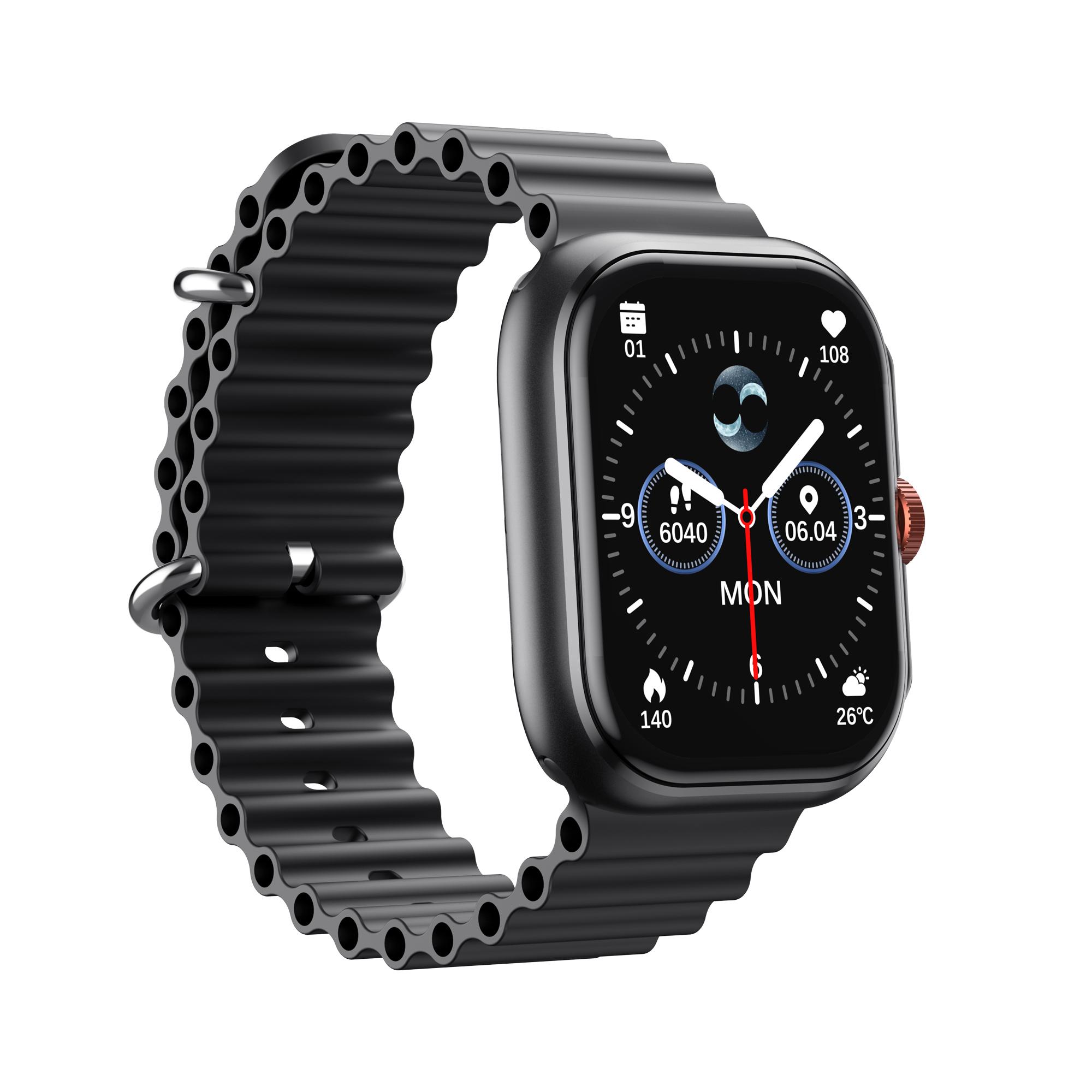 Cмарт годинник HAVIT M9068 IP68 Bluetooth Call Black — фото 2 з 5