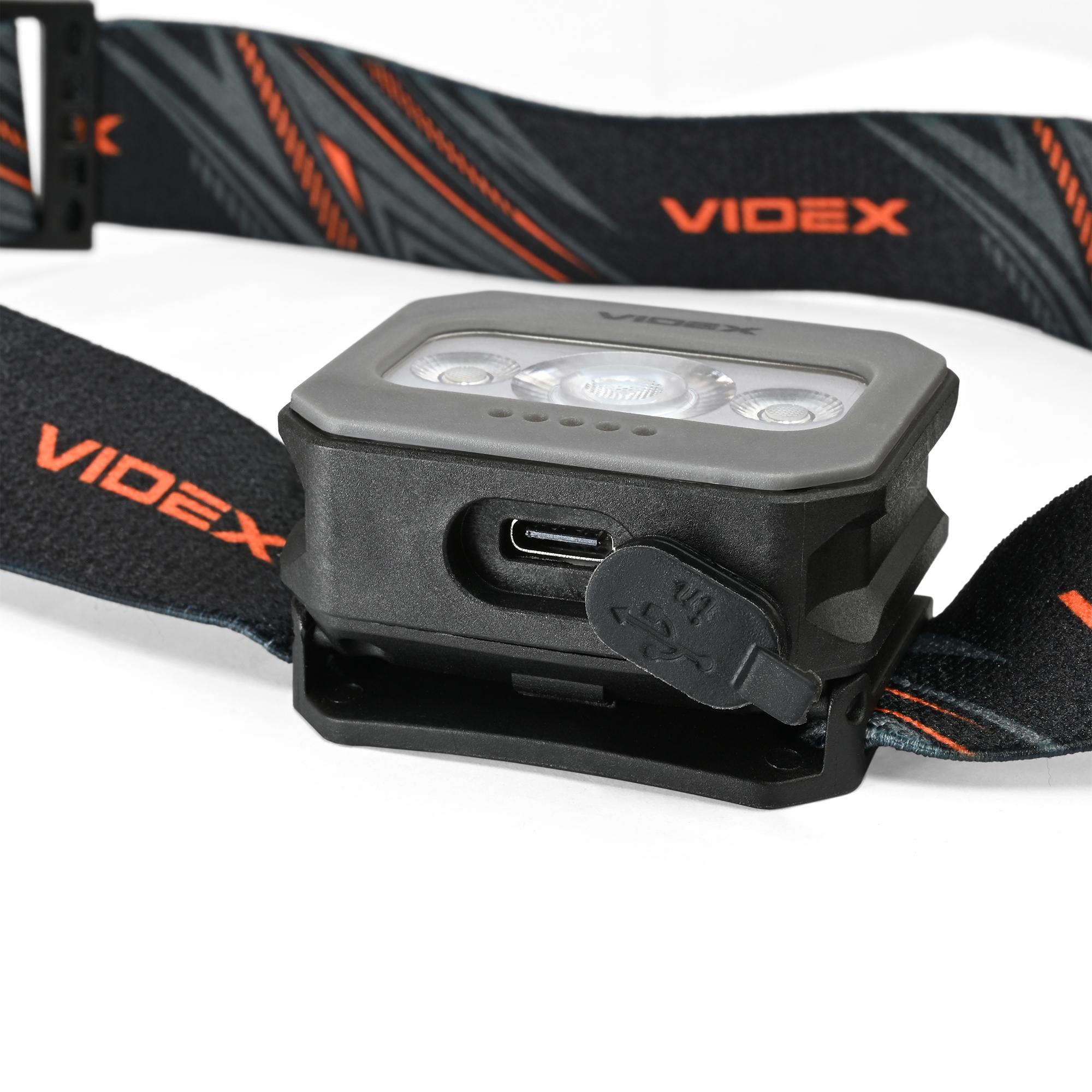 Налобний світлодіодний ліхтарик VIDEX VLF-H086 400Lm 5000K — фото 14 з 22