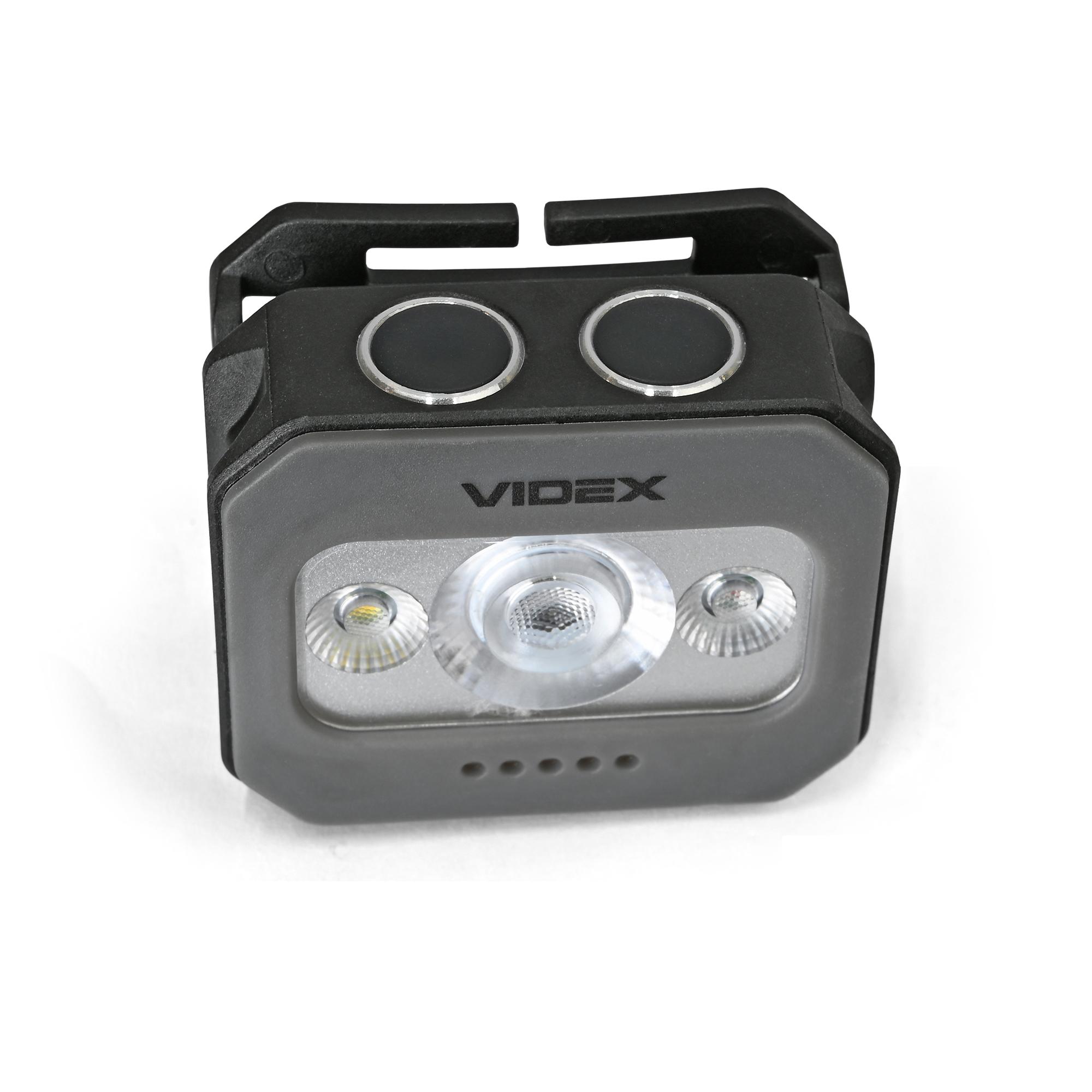 Налобний світлодіодний ліхтарик VIDEX VLF-H086 400Lm 5000K — фото 5 з 22