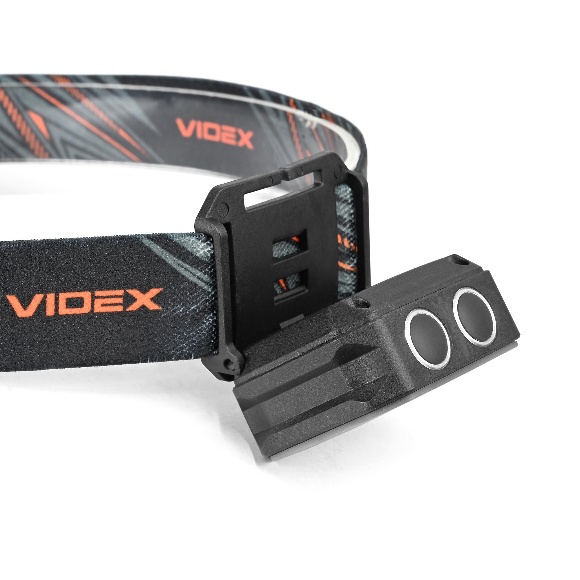 Налобний світлодіодний ліхтарик VIDEX VLF-H086 400Lm 5000K — фото 12 з 22