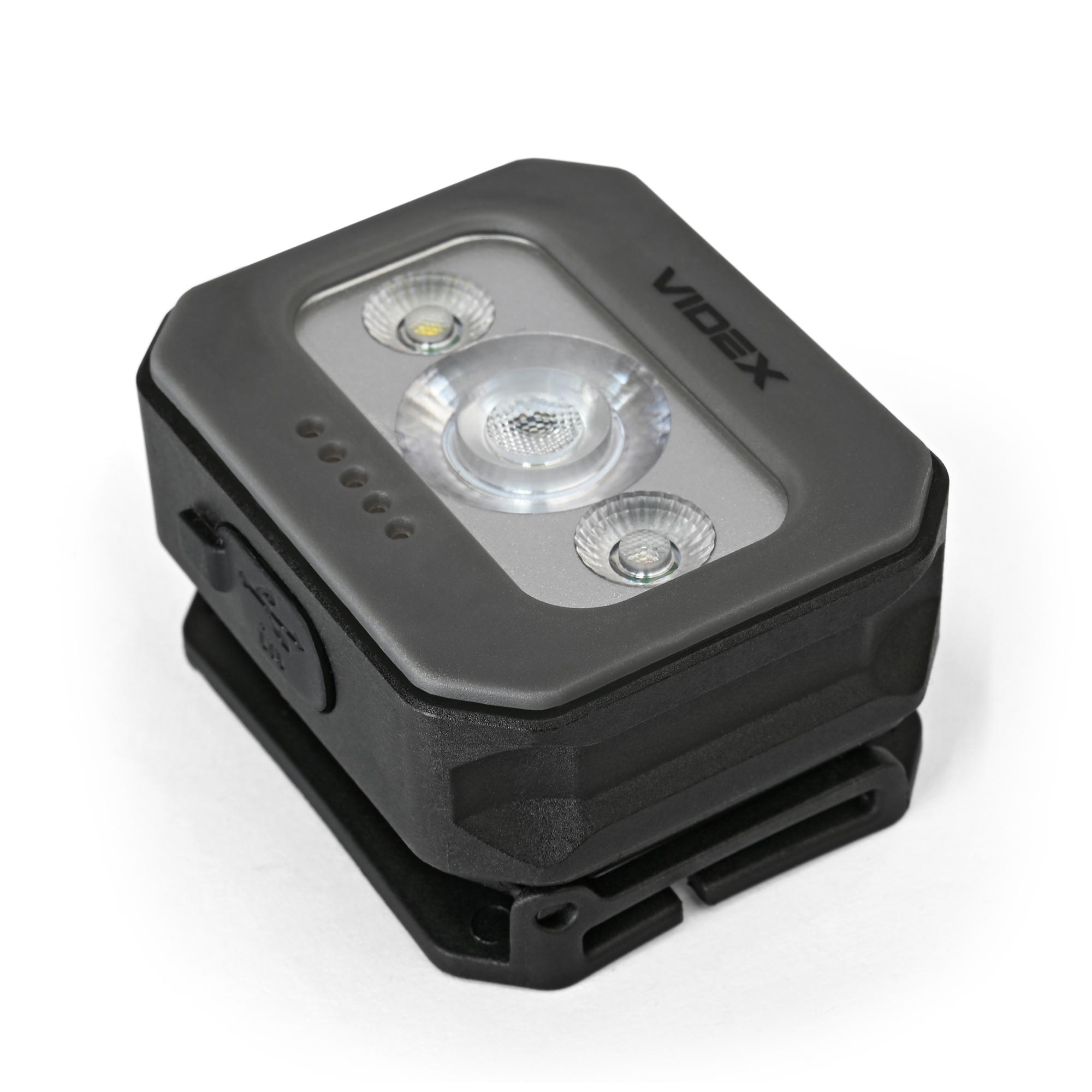 Налобний світлодіодний ліхтарик VIDEX VLF-H086 400Lm 5000K — фото 13 з 22