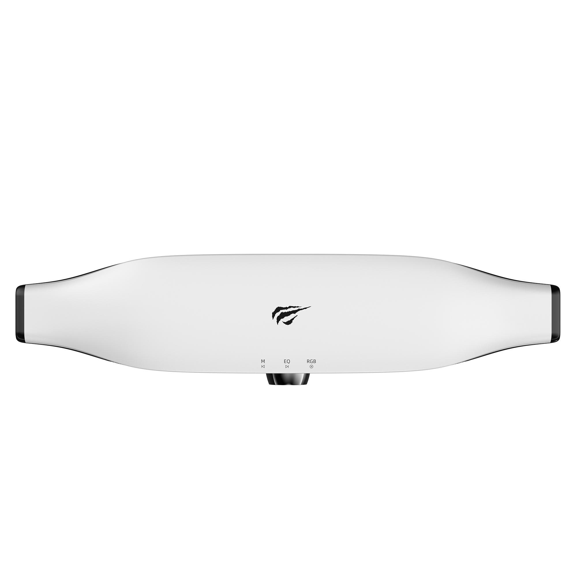 Ігрова колонка SOUNDBAR HAVIT SK218 20W USB+BT RGB White+Black — фото 6 з 12