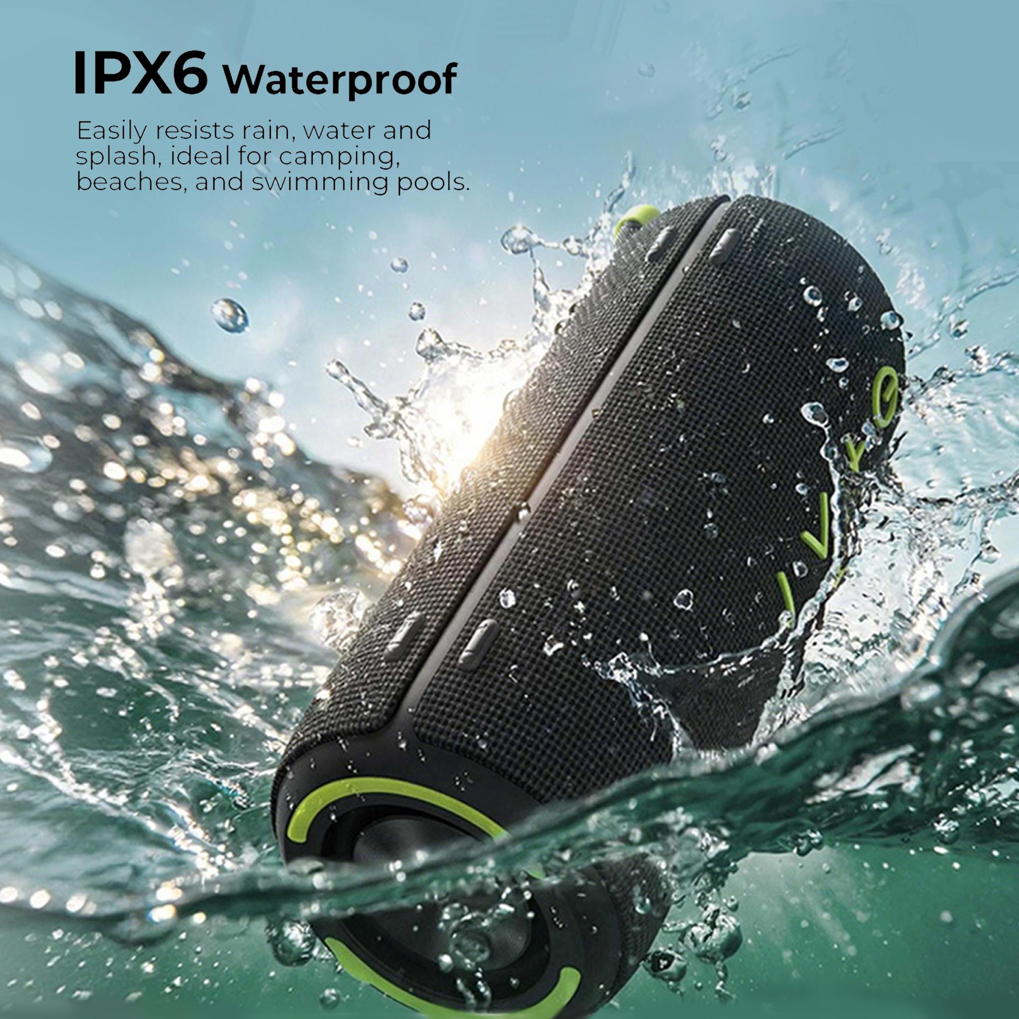 Портативна колонка HAVIT SK919BT IPX6 20W Black — фото 8 з 11